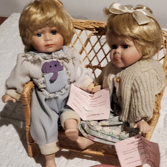 cathy collection Other - Cathy Collection Dolls - Limited Edition Randy &Joy